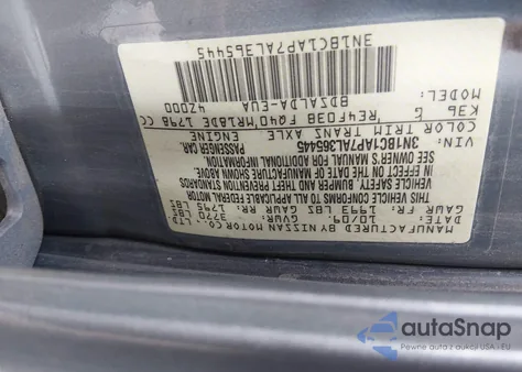 2010 Nissan Versa 1.8S from USA, damaged, VIN 3N1BC1AP7AL365445